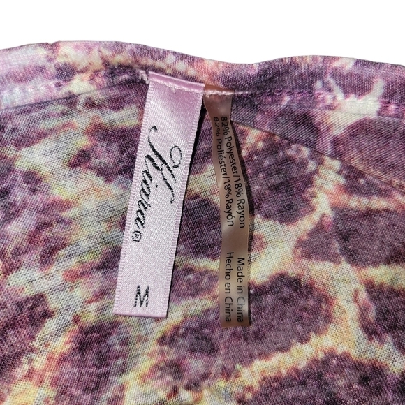 Kiara Top M Metallic Snake print - Picture 2 of 4